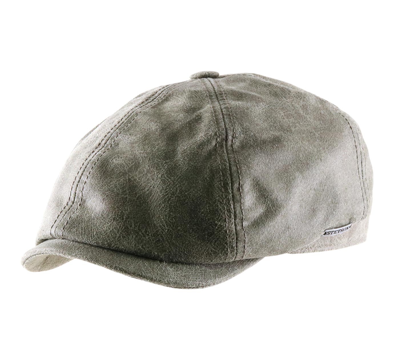 casquette-béret cuir Stetson casquette-béret cuir Stetson