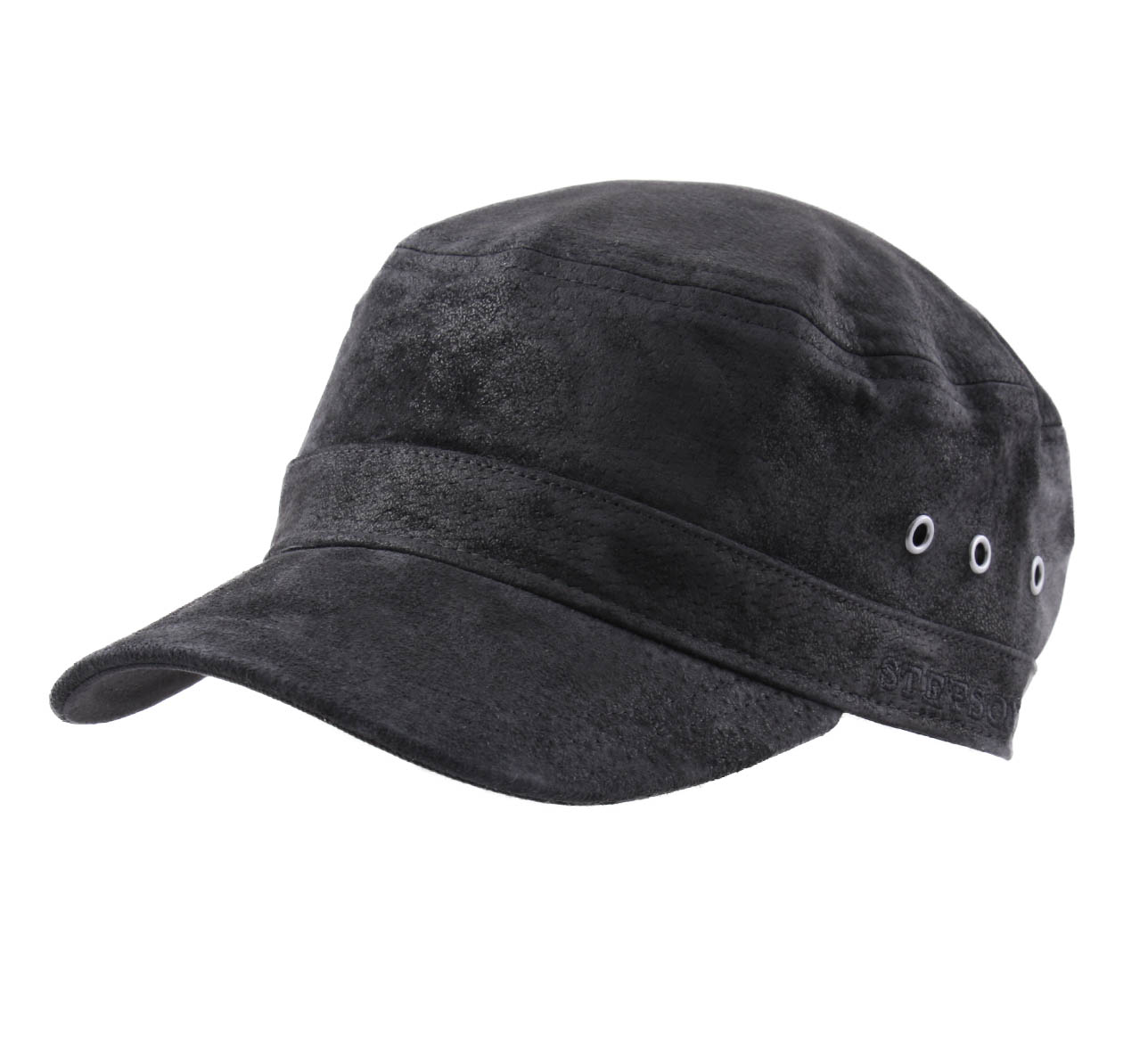 Casquette militaire cuir Raymore Pig Skin Casquette militaire cuir Raymore Pig Skin