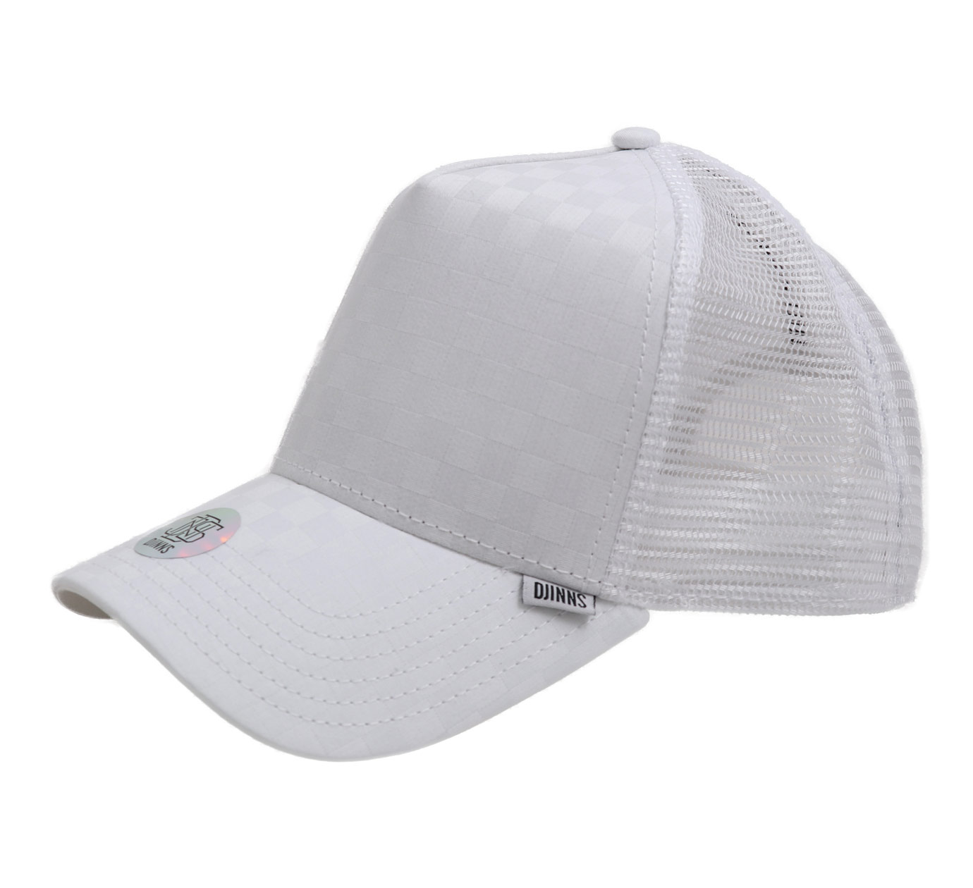casquette blanche Tie Check casquette blanche Tie Check