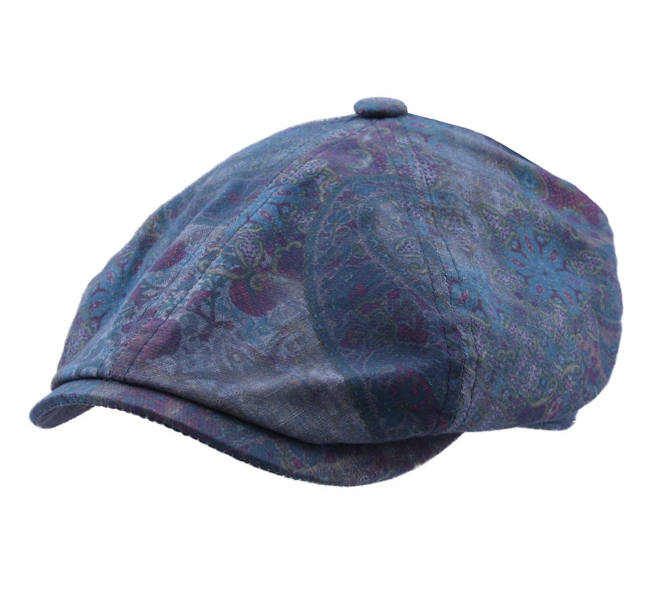 casquette-hatteras-stetson-coton-baroque Panel Cap Paisley casquette-hatteras-stetson-coton-baroque Panel Cap Paisley