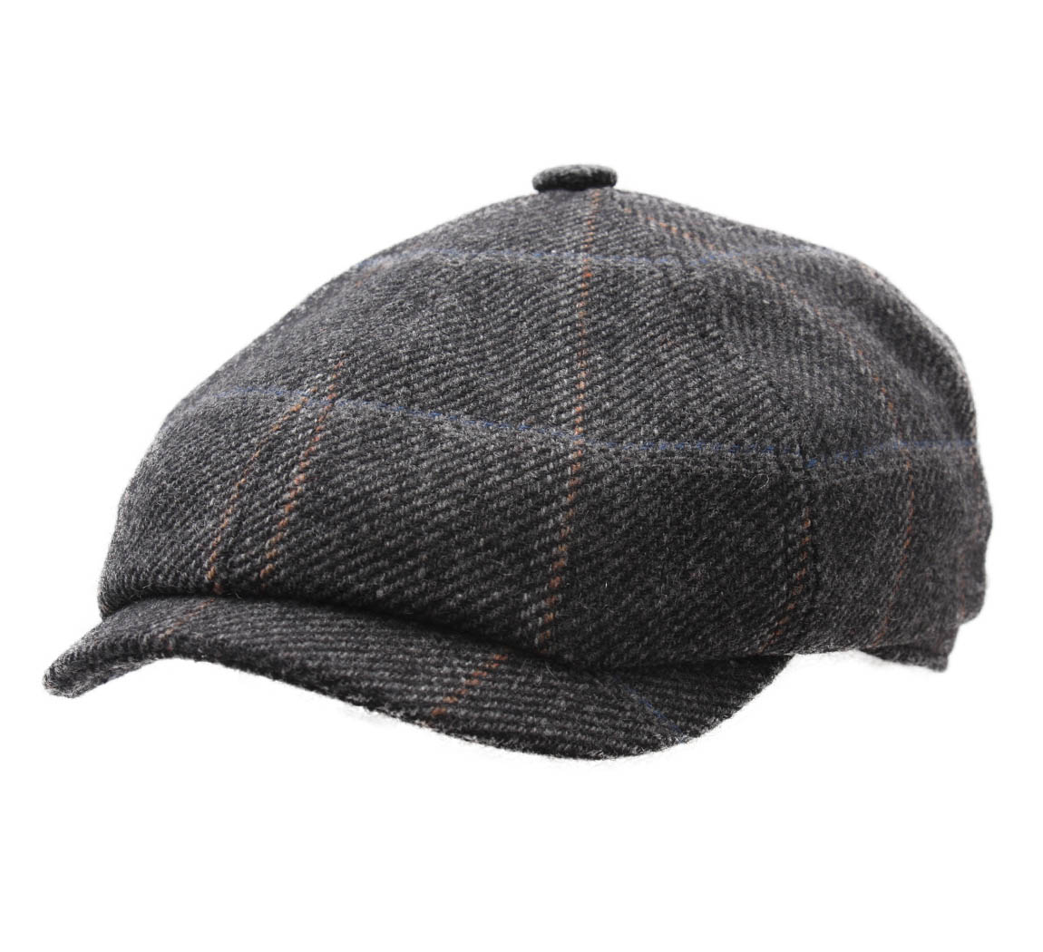 Casquette plate, Béret Homme Oregon Wool Casquette Stetson