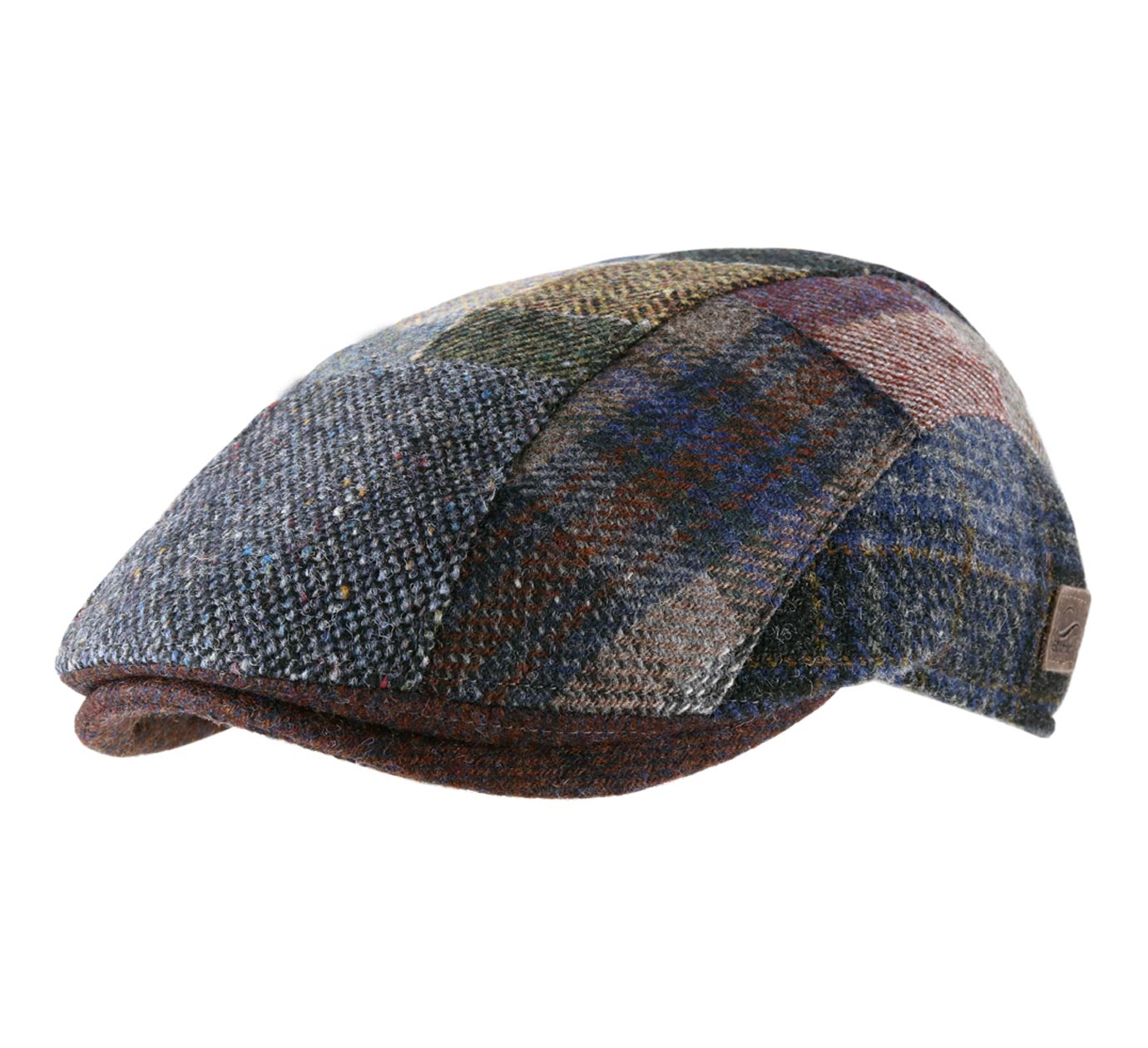 casquette plate patchwork casquette plate patchwork