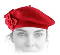 Betmar Flower Beret