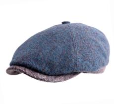 Stetson 6-panel cap herringbone